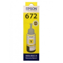 爱普生T6724黄色墨水补充装（适用L220/L310/L313/L211/L360/L380/L455L485/L565/L605/L1655）